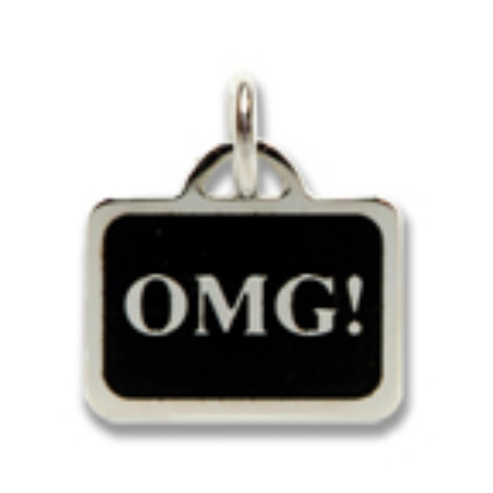 OMG Text Pendant  OMG TEXT PENDANT